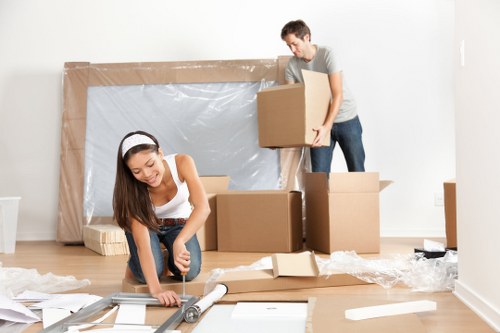 Man with van removal service in Upton Park for local home moves