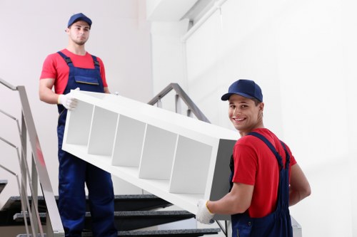 Residential moving van service near Upton Park flats and terraces