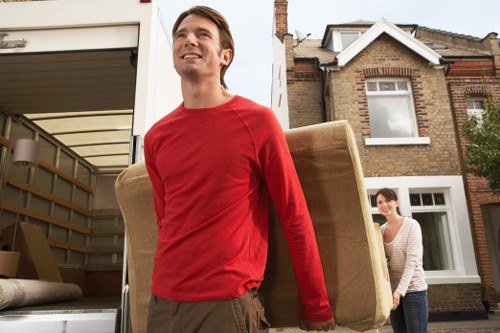 Upton Park moving service handling boxes and furniture efficiently
