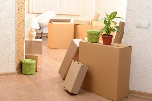 Professional man and van transport in Upton Park for household items