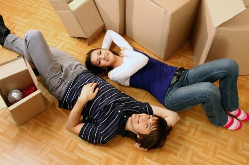 Office furniture pick-up for a business near Upton Park